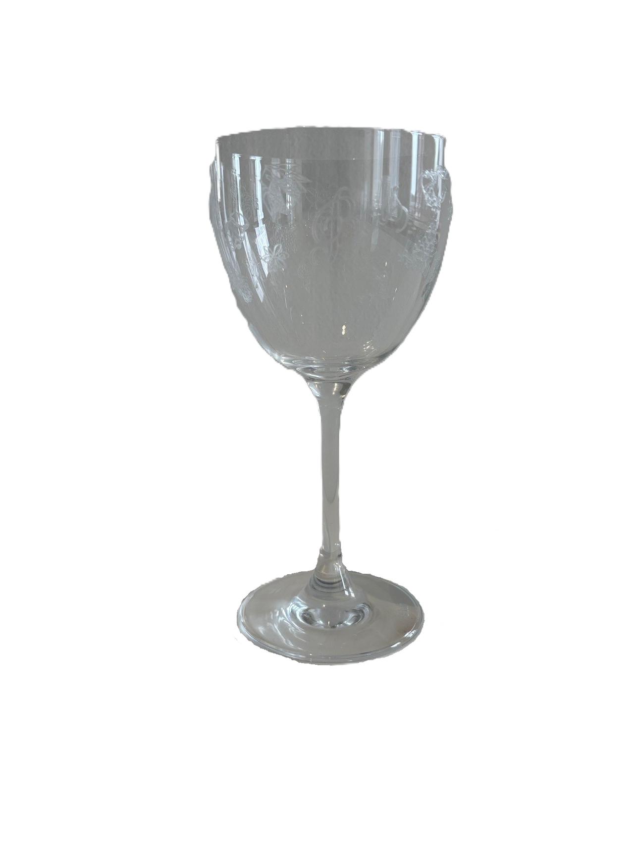 Engraved Coupe glass